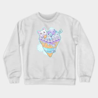 Polar Bear Crepe Crewneck Sweatshirt